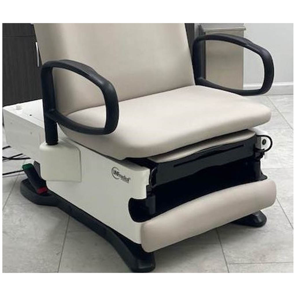 Patient Assist Armrests & Safety Rails, Black, Pair, Multi-Positioning, Field Installable with Wheelchair Transfer & Safety Rail Positions for Series 4040-650 & 4070-650
