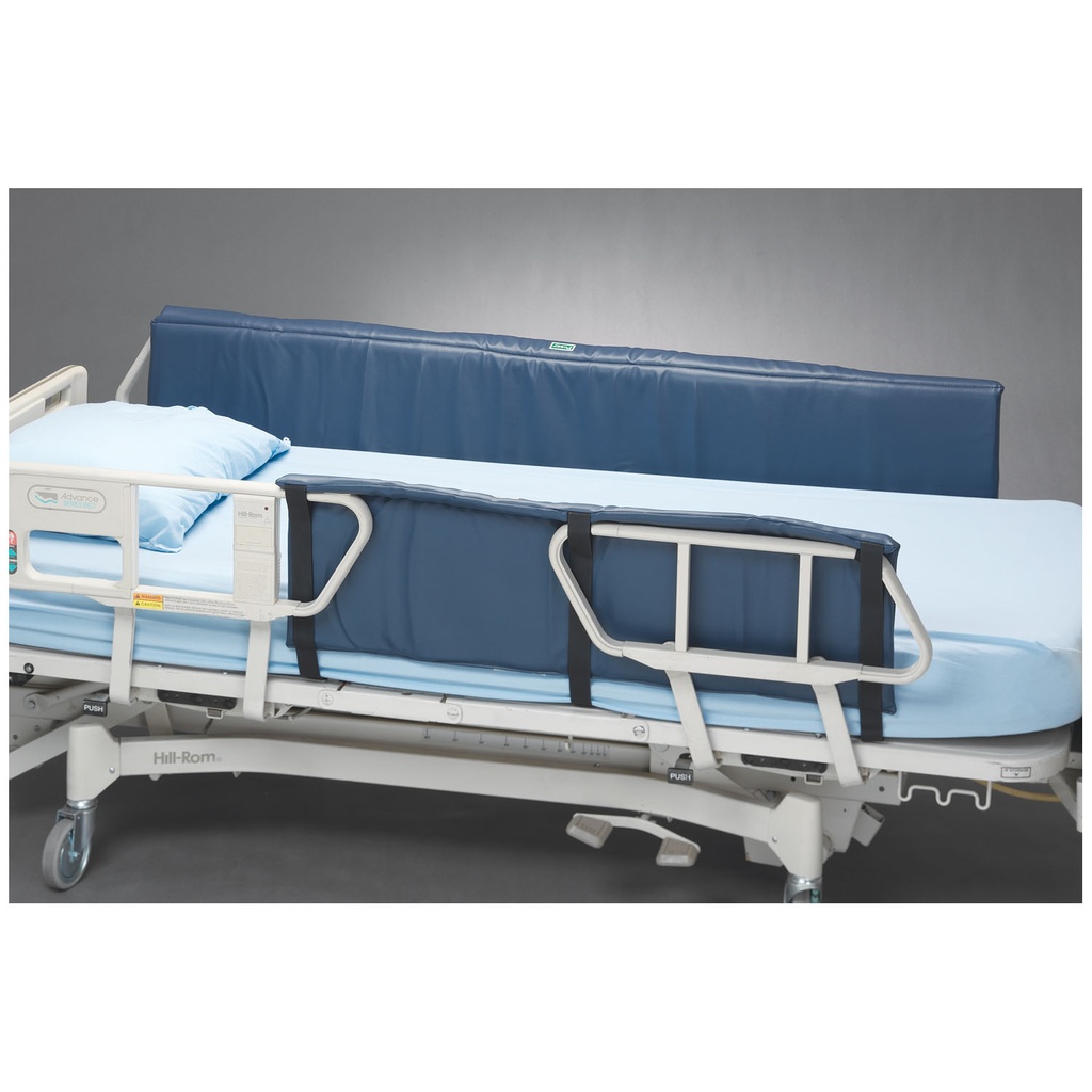 Posey® Deluxe Guard Rail Pad, 43"L x 14"H, Vinyl