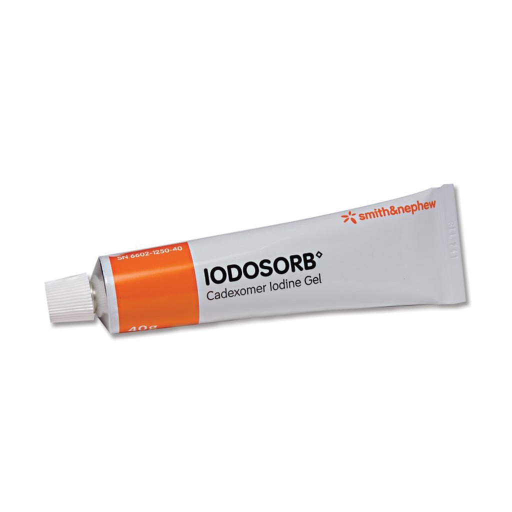 Iodosorb Wound Gel, 40gm tube, 12/pk