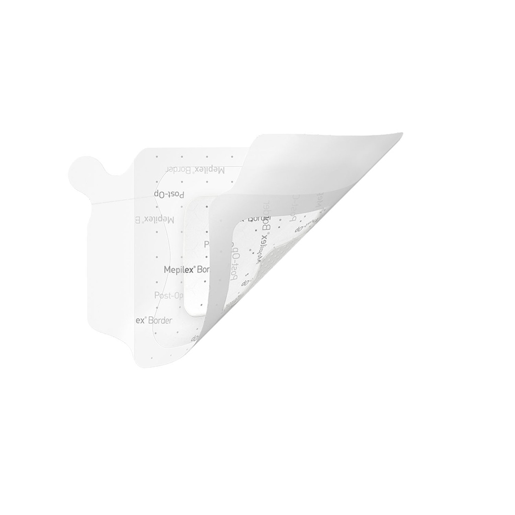 Mepilex Border Post Op Dressings, 9cm x 10cm, 10/bx, 10 bx/cs