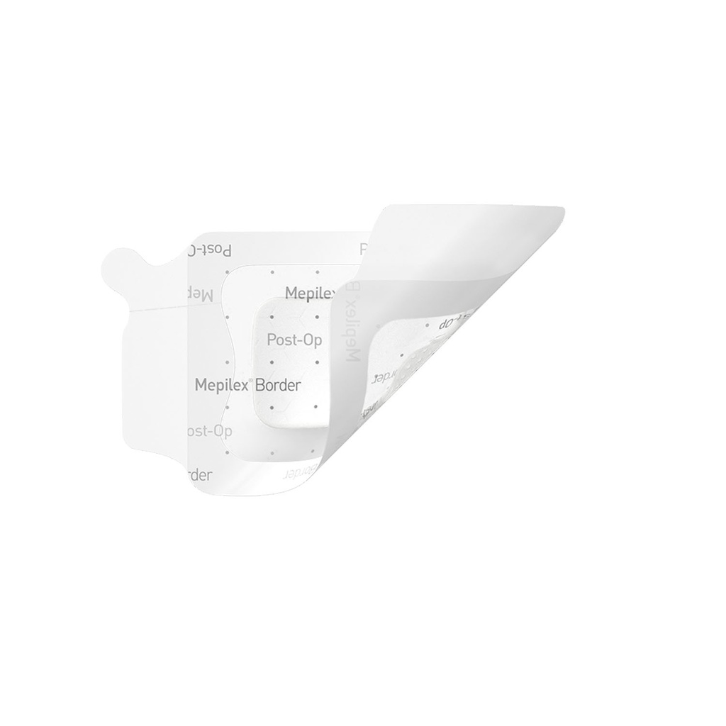 Mepilex Border Post Op Dressings, 6cm x 8cm, 10/bx, 10 bx/cs