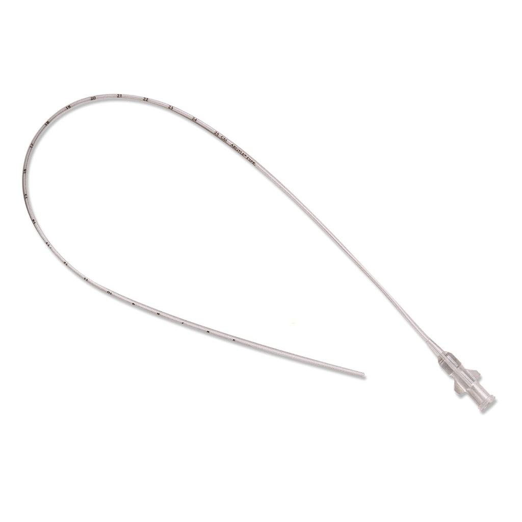 Polyurethane Dual-Lumen Umbilical Vessel Catheter, Luer Lock Hubs, 5 FR, 18G Primary, 21G Secondary Lumen Size, 15"L, 5/cs