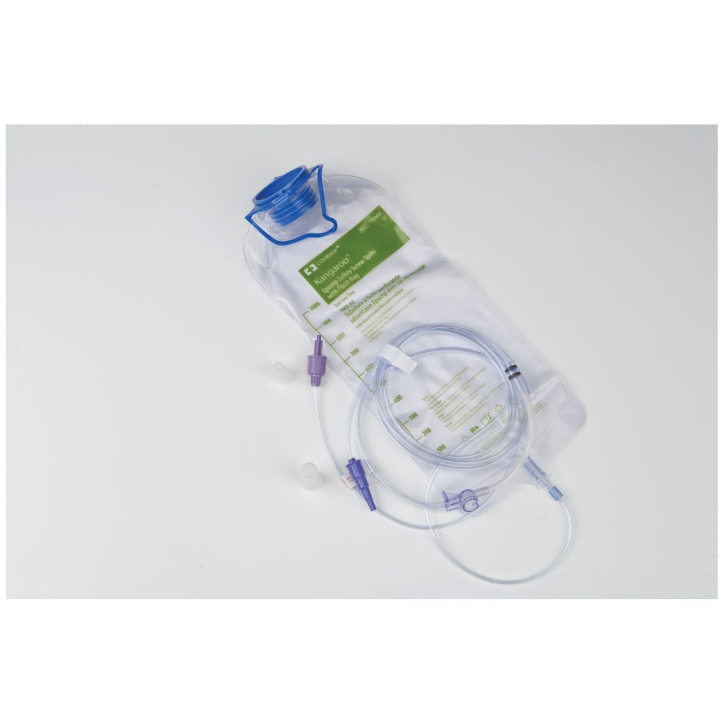 ePump Safety Screw Spike w/1000 mL Flush Bag, 30/cs