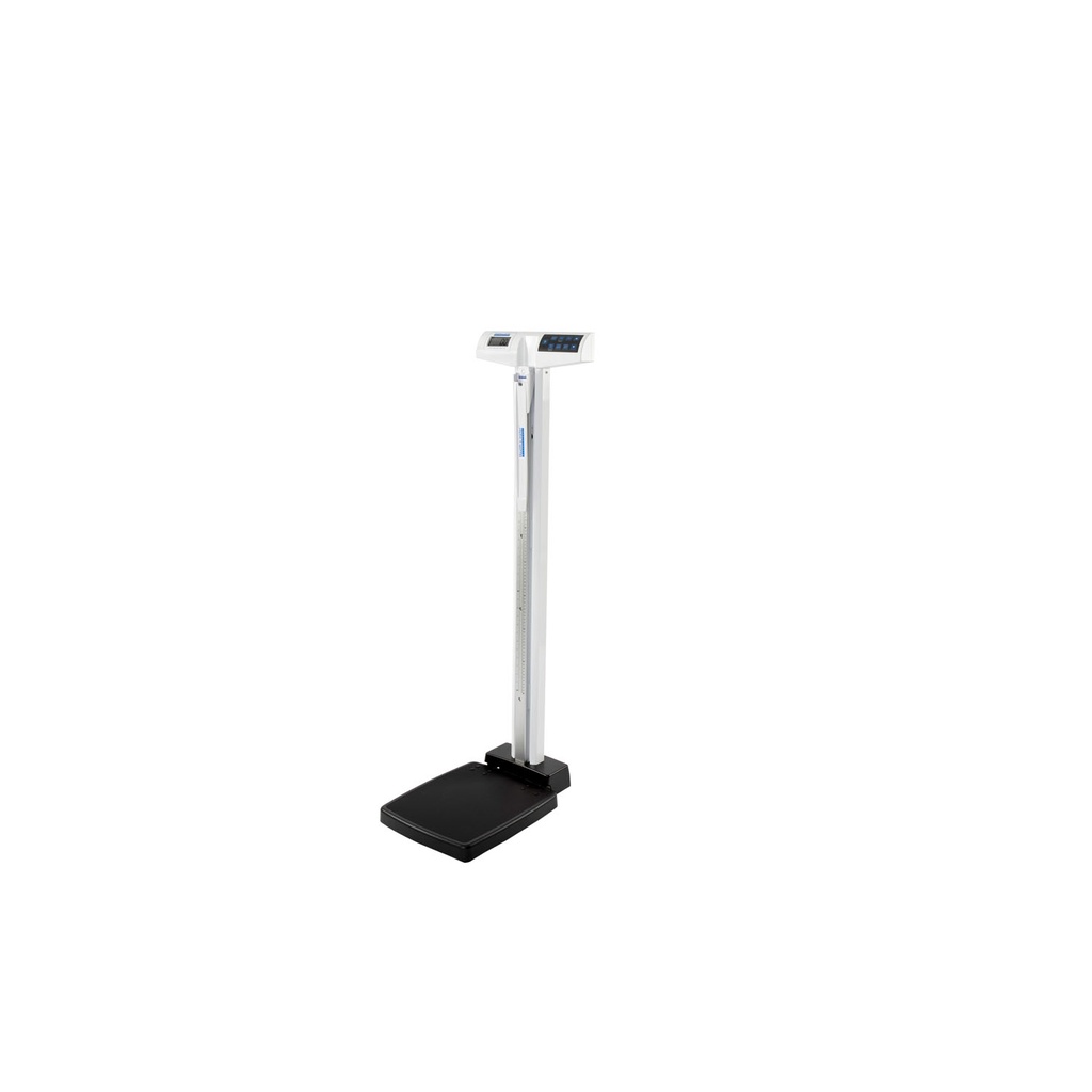 Eye-Level Digital Scale with Digital Height Rod, EMR Connectivity via Optional Pelstar® Wireless Technology, LB /KG Conversion, Weight Capacity: 660 lbs / 300 kg, LB /KG Lock Out