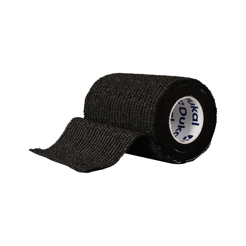 Cohesive Bandage, 3" x 5 yd, Black, Non-Sterile, Latex-Free, 1/rl, 24 rl/bx
