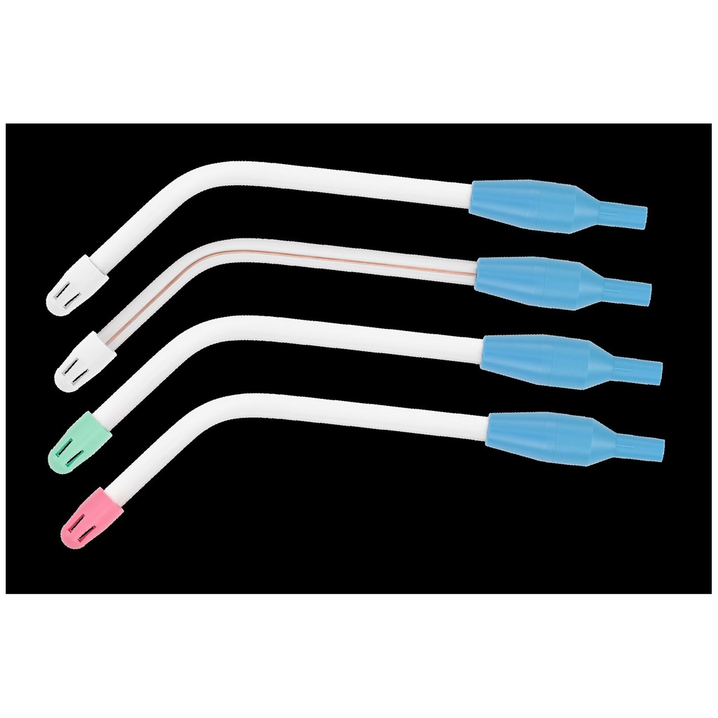 Safe-Flo™ Plus Saliva Ejector, White/Green, Mint Scent. 100/bag.
