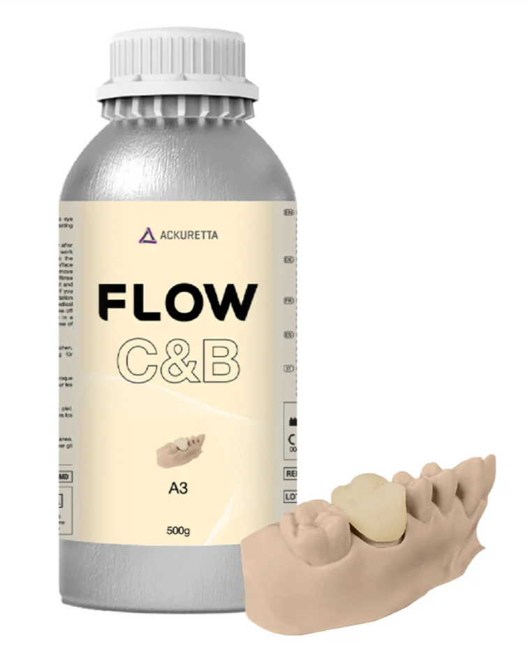 Ackuretta FLOW Resin, C&B A3, 500g
