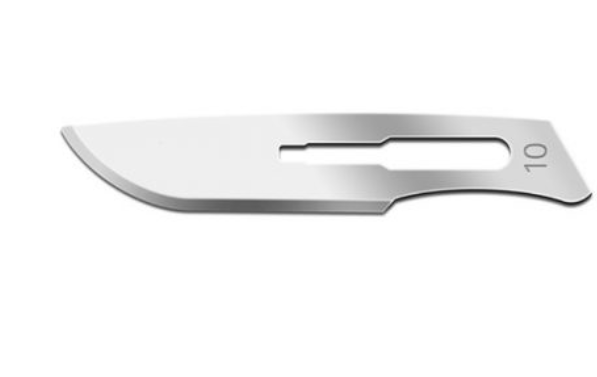Blade, Carbon Steel, Size 10, Non-Sterile, 100/bx