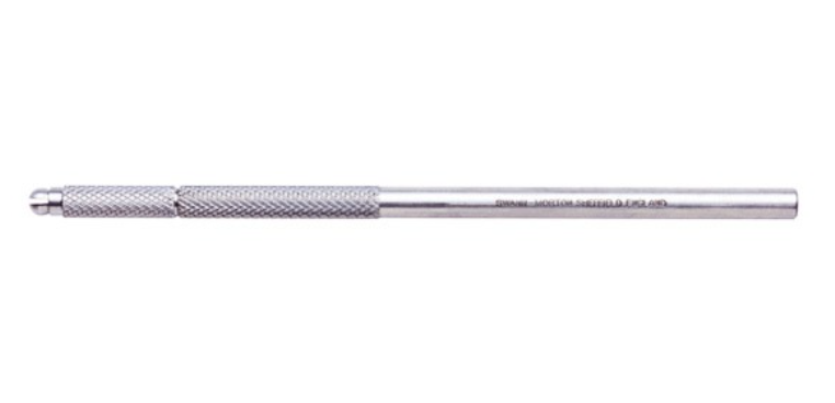 Surgical Handle, Miniature, Stainless Steel, 13 cm