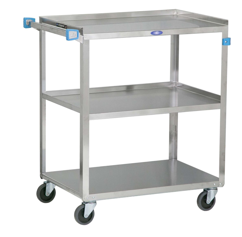 Lakeside 322 Stainless Steel Utility Cart, 3 Shelf