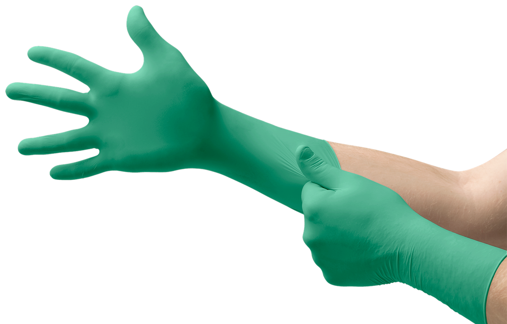 Touchntuff 93-700 Sterile Disposable Nitrile Cleanroom Gloves, XSm, 200 pr/cs