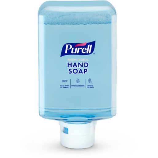 Purell Antimicrobial Hand Soap, Foam, 1200 ml, 2/cs