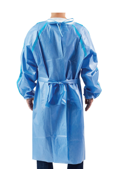 Chemotherapy Gown, Full Coverage, Universal, AAMI Level 4, 10/bg, 10 bg/cs