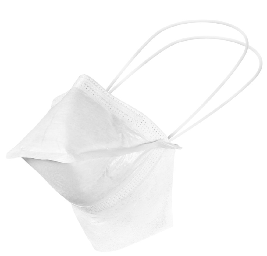 Kimtech M3 Cleanroom Face Mask, White, 50/bg, 6 bg/cs