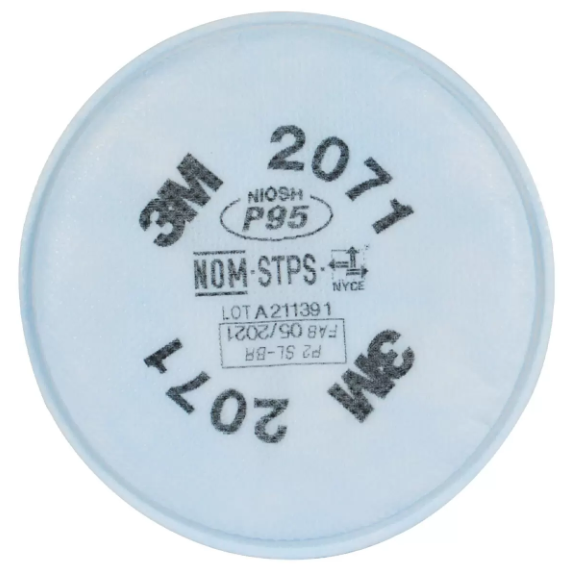 3M Particulate Filter, P95, 100/cs