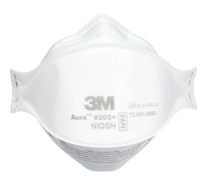 3M Aura Particulate Respirator, White, 20/ctn, 12 ctn/cs