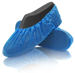 Bonzo Shoe Covers Econo, Universal Size, CPE, Blue, 1000/cs