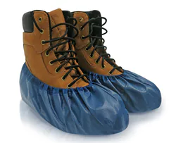 JAZZ Shoe Cover, XL, Hearty Blue, Anti-Skid, 120/Bag, 2 Bags/Case