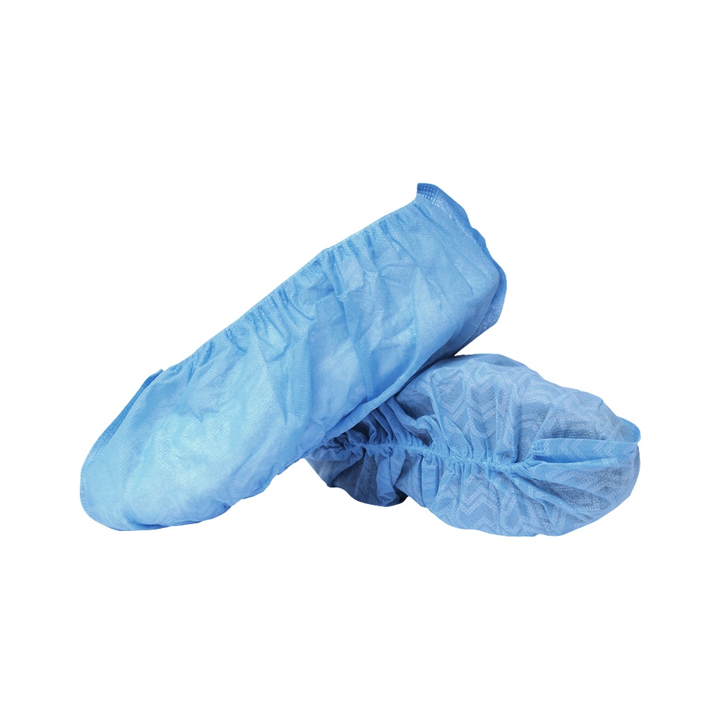 Wave Shoe Cover, Extra Large Size, with Anti-Skid Print, Non-Sterile, 200/bx, 2 Dispenser bxes/cs