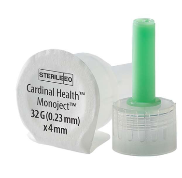 Monoject Pen Needle, 32G x 4mm, Light Green, 100/bx, 24bx/cs