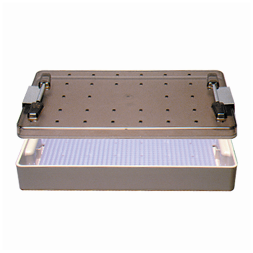 Riley™ Container, Single Level Base, Lid & Mat, 5.65" x 7.25" x 1.2"