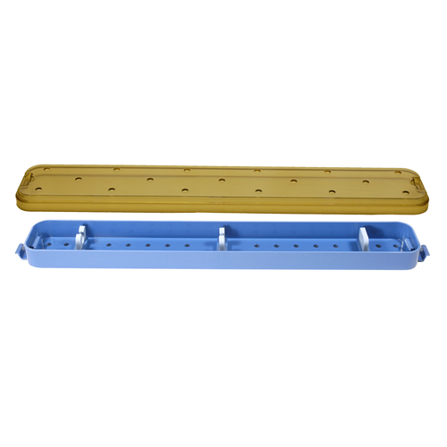Riley Scopepak Container, Base & Lid, w/Scope Holder Set, Large