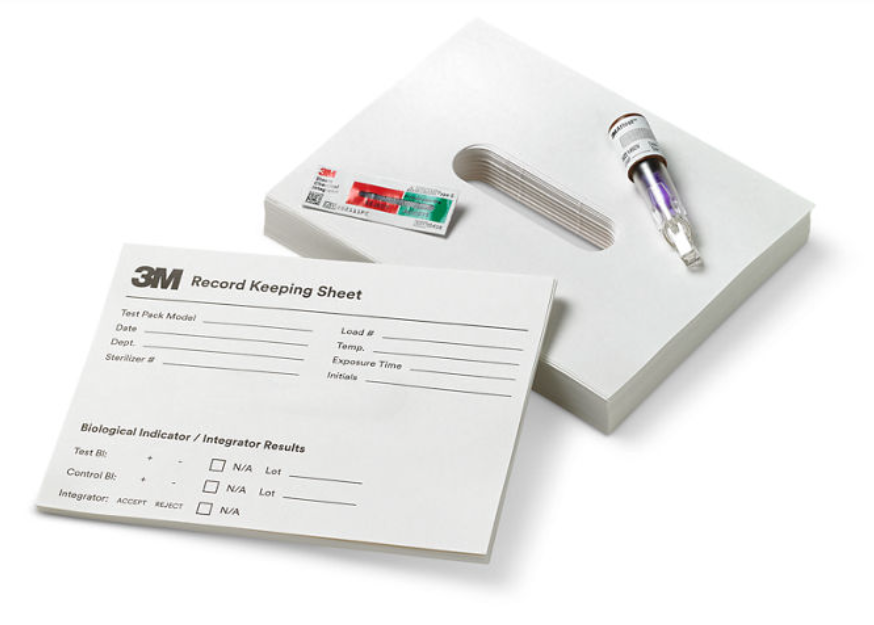 Attest Super Rapid Steam Biological Indicator Challenge Pack w/Type 5 CI, Brown Cap, 24 min, 24/cs