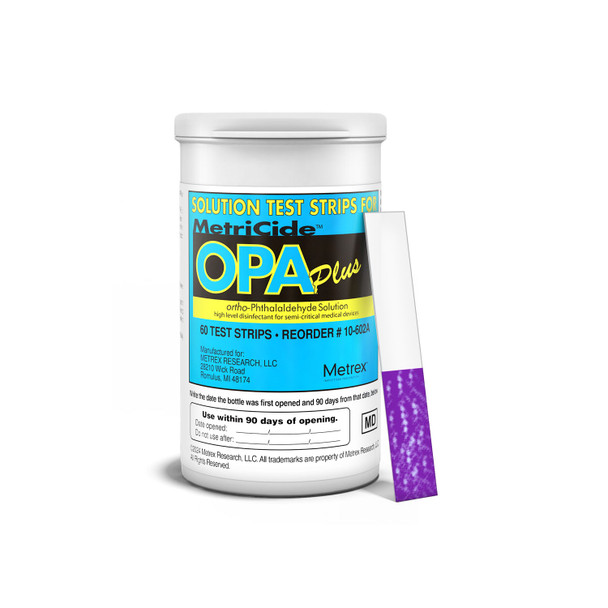 Test Strips OPA Solution, 60/btl, 2 btl/cs