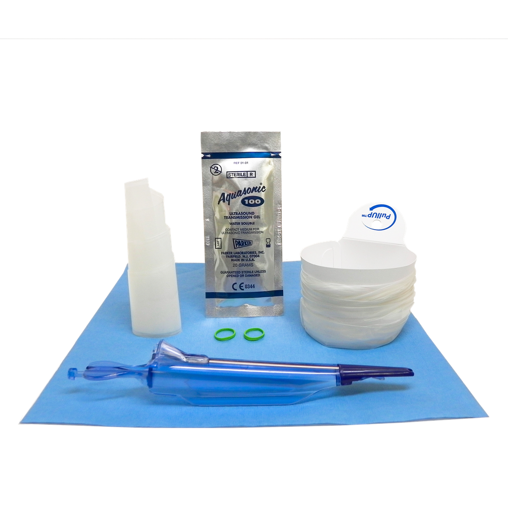 Endocavity Needle Guide, 4"-1.25" x 24" SlimFit Cover, 4"-1.25" x 12" PU Cover, Sterile Gel, Bands, Sterile, Compatible with GE Healthcare E8C, E721, E8C-RS, E72, IC5-9-D, IC5-9H, IC9B-RS, MTZ, MZ; ECM E610P; SAMSUN VR5-9, 24/bx