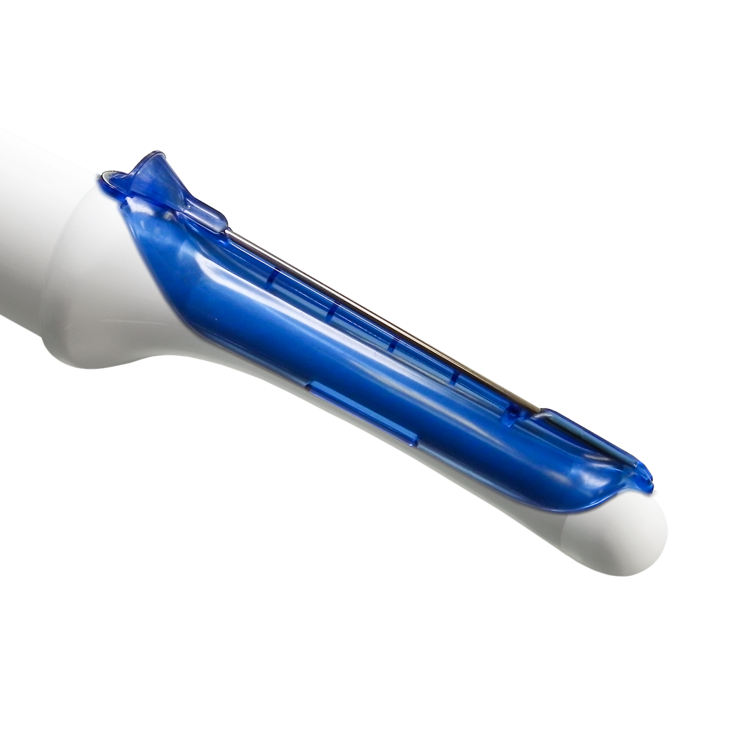 Endocavity Needle Guide, Sterile, Compatible with GE Healthcare RIC5-9-D, RIC5-9H, RIC6-12-D, RIC5-9W-D, RIC5-9W-RS; Mindray DE10-3U, DE10-3WE, DE10-3WU; Samsung EV3-10B, V5-9, 24/bx