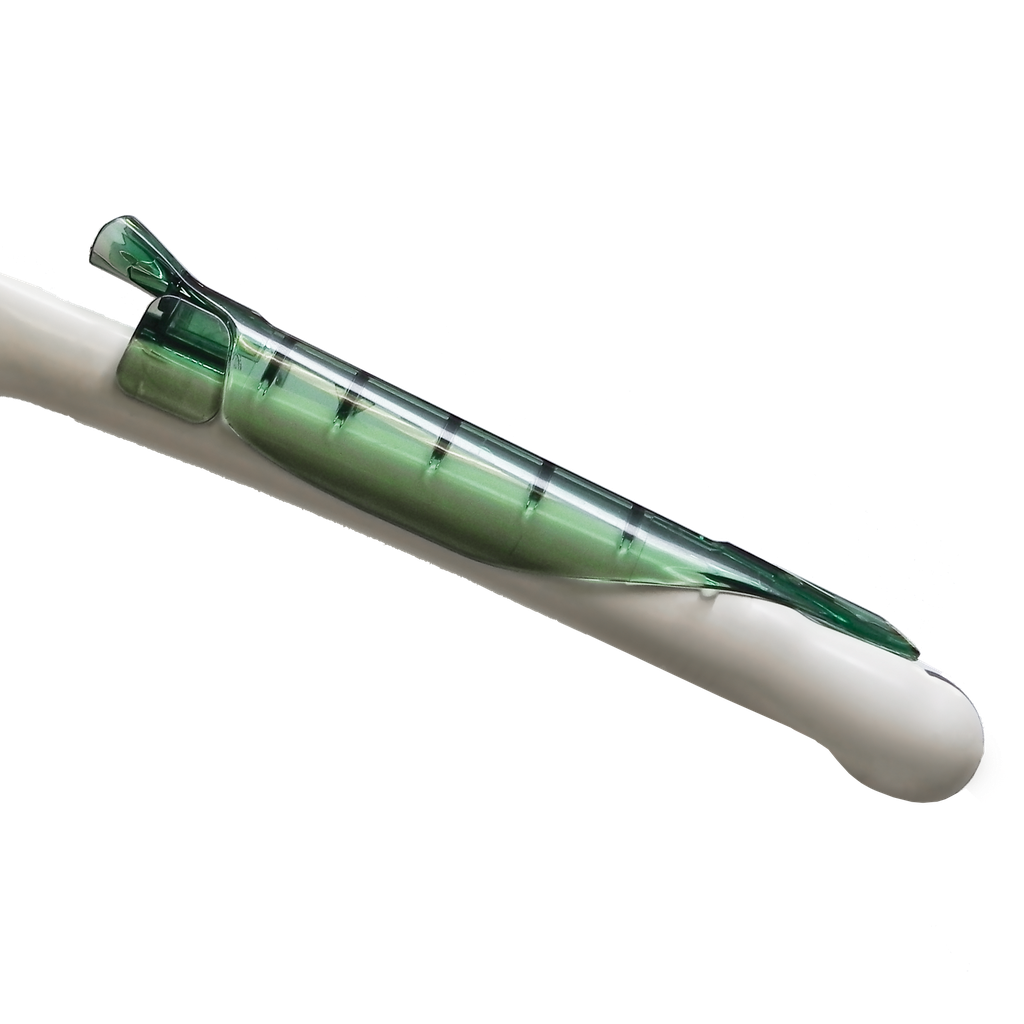 Endocavity Needle Guide, Sterile, Compatible with Esaote EC123, EC1123, SE3123, SE3133, TRT12, IVT12; GE Healthcare IC5-9-RS, IC5-9W-RS; Philips E6509; Samsung BCC4-9; Siemens BE9-4; Terason 8EC4, 24/bx