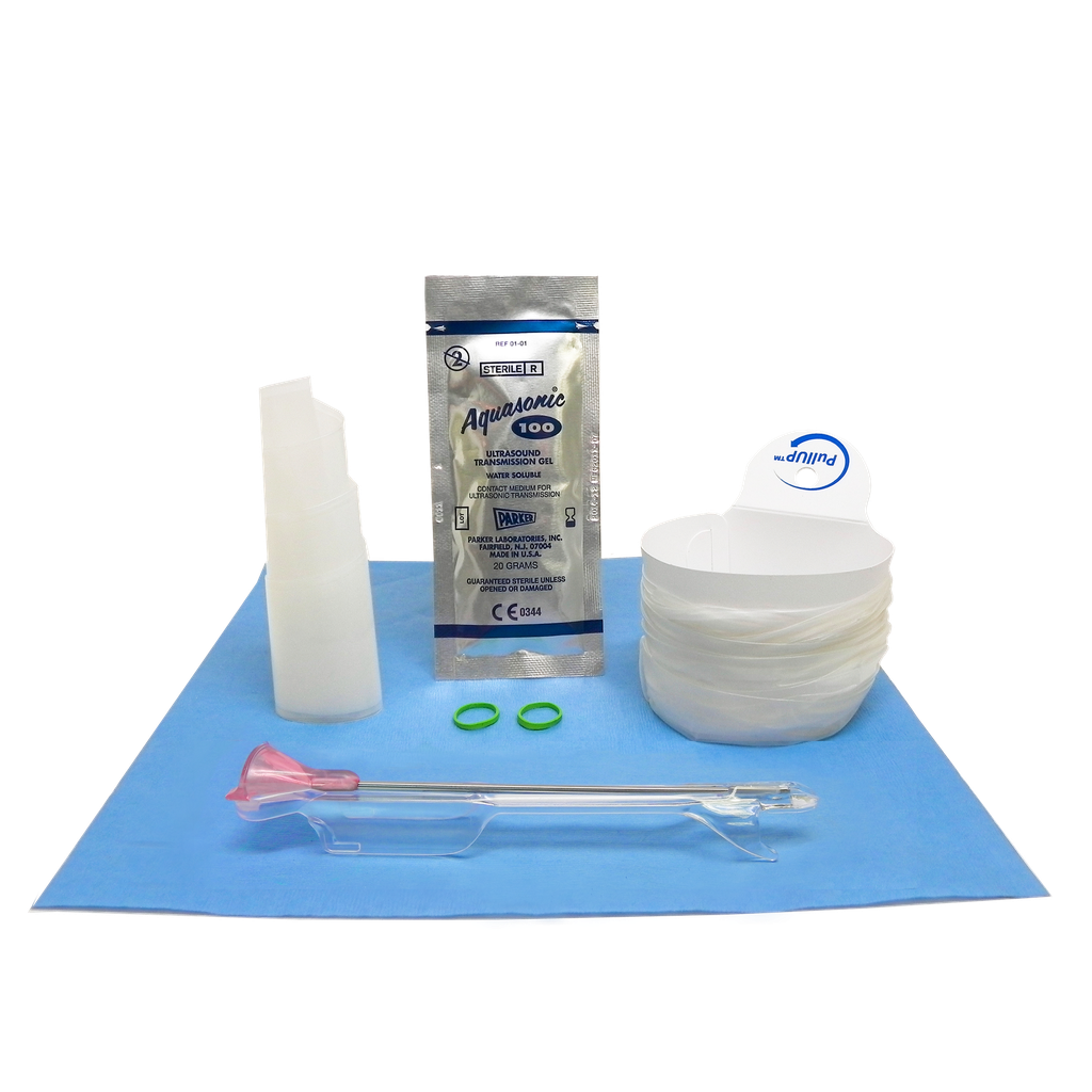 Endocavity Needle Guide, 4"-1.25" x 24" SlimFit Cover, 4"-1.25" x 12" PU Cover, Sterile Gel, Bands, Sterile, (Toshiba PVT-781VT, PVU-781VT), 11C3, 24/bx