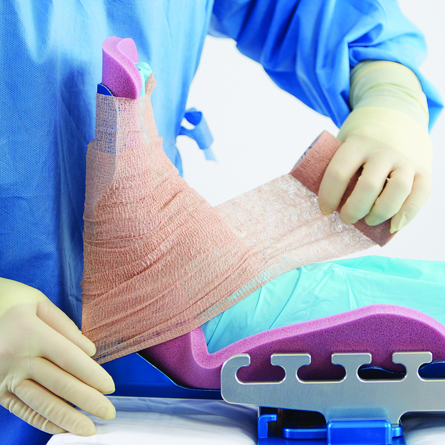 Hermantor XL Pink Knee Positioning Pad, Sterile, 1/pch, 10 pch/bx