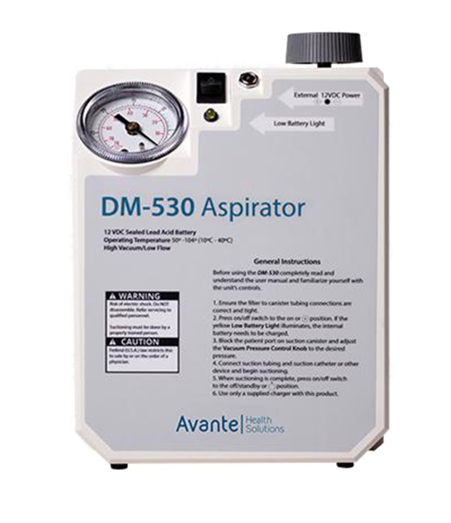 DRE Medical Avante DM-530 Portable Aspirator w/Battery Backup
