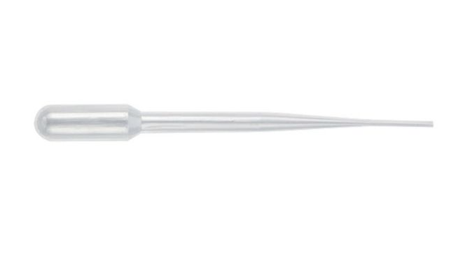 Blood Bank Polyethylene Transfer Pipette, 5.5 ml Capacity, 2.2 ml Draw, Non-Sterile, 500/bx, 10 bx/cs