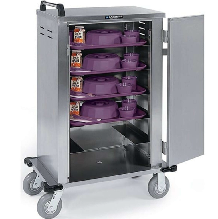 Lakeside 5500 Elite Series Late Tray Delivery Cart, 6 Tray Capacity