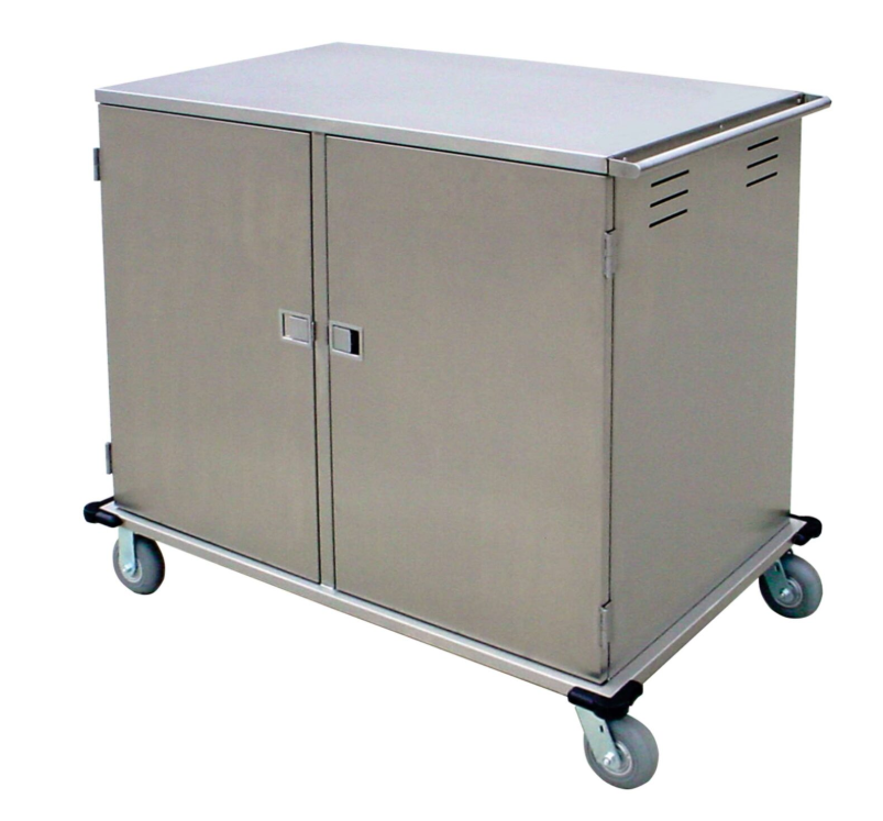 Lakeside 5632 Elite Series Low Profile Tray Delivery Cart, 32 Tray Capacity