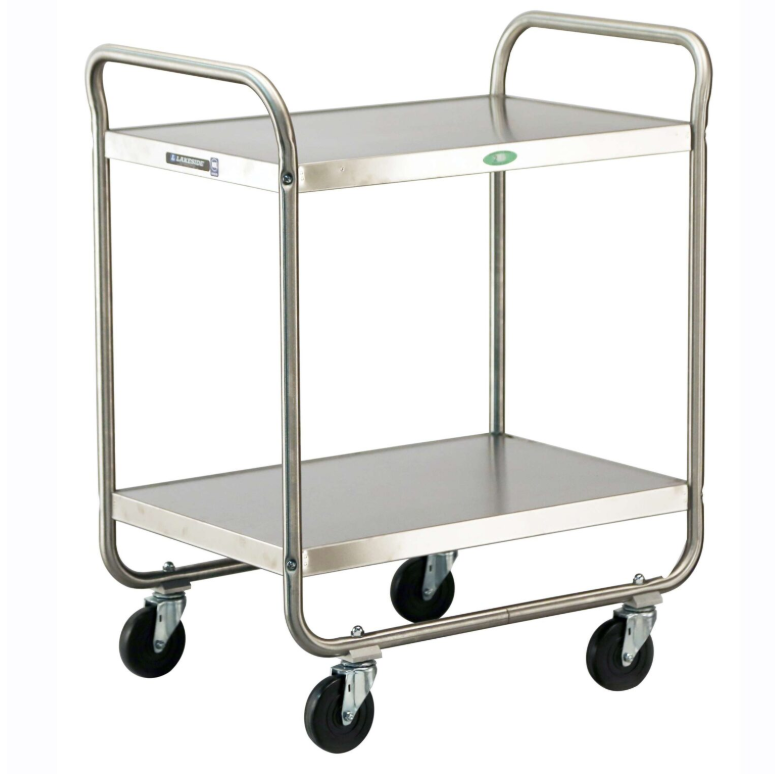 Lakeside 211 Tubular Utility Cart, SS, 3 Shelf