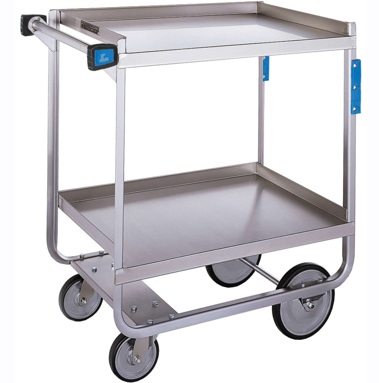 Lakeside 710 Stainless Steel Utility Cart, 2 Shelf