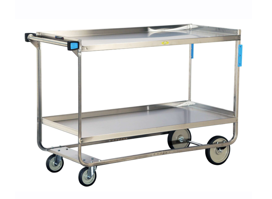 Lakeside 758 Stainless Steel Utility Cart, 2 Shelf