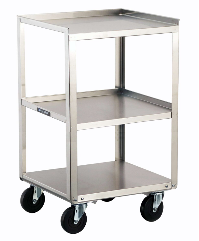 Lakeside 469 Equipment Stand, SS, 3 Shelf