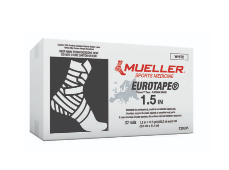 Eurotape Platinium, 1.5" x 15 yd, 32 rl/cs