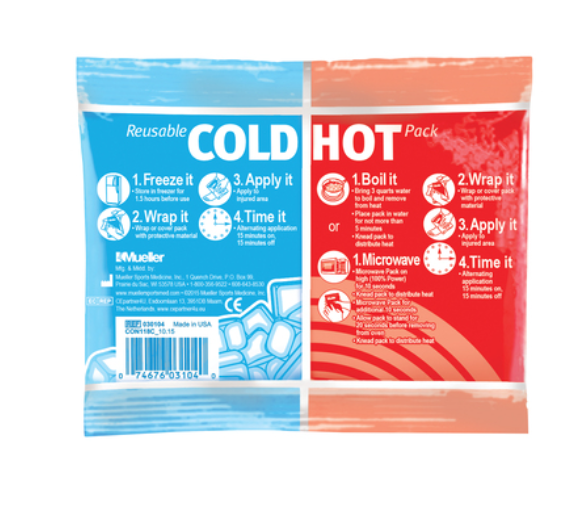 Cold/Hot Pack, Reusable, Small, 12/cs