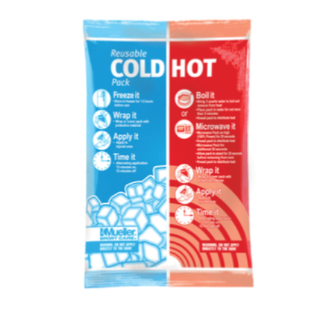 Cold/Hot Pack, Reusable, Regular, 12/cs