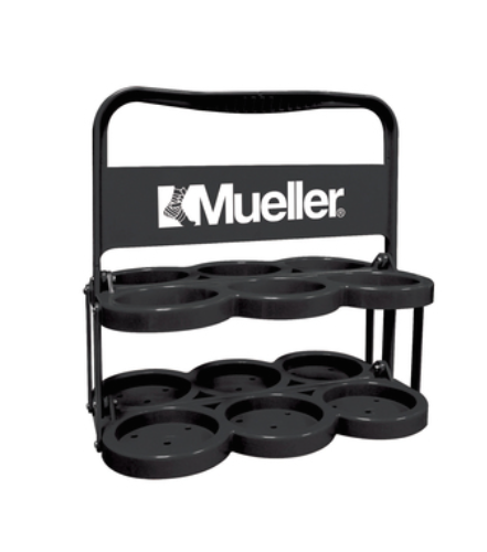 Bottle Carrier, Black, Plastic, Collapsible