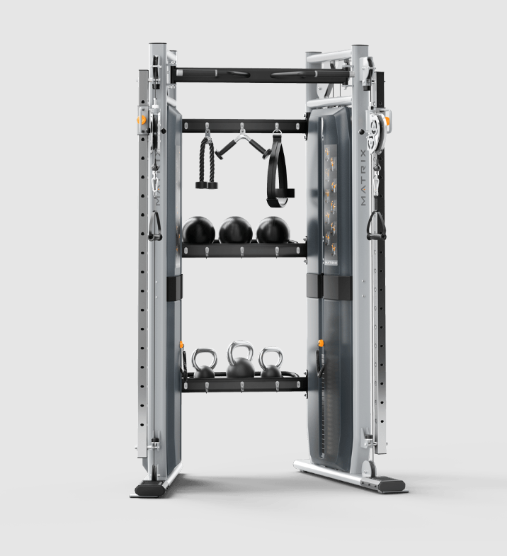 Functional Trainer Heavy Stack w/30" Storage Rack. Medical markets in U.S. only. 