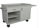 Pivotal Health Solutions Splint Cart, 38" Height, Grey Laminate