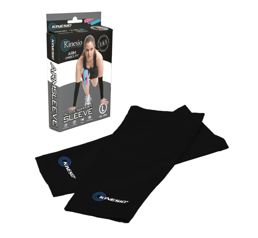 Arm Sleeve, Medium, 10.25" - 11.75", Black