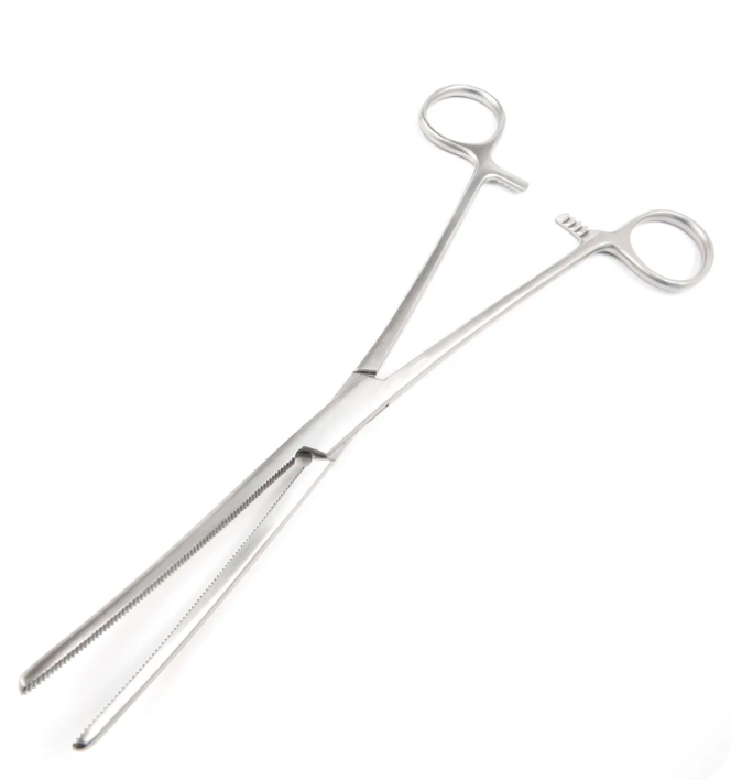 Econo Rochester-Pean Hemostatic Forceps, 8 1/2", Curved, Disposable, 25/cs