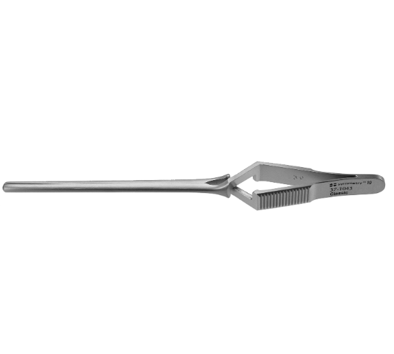 Clamp, DeBakey Bulldog, Cross-Action, Straight, 120 mm